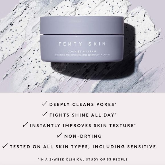 Fenty Beauty Other - Fenty Cookies n Clean Whipped Clay Pore Detox Face Mask NEW UNOPENED